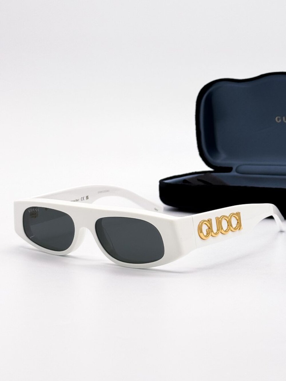 NEW GUCCI SUNGLASSES GG1771S 002 SQUARE WHITE WOMEN EYEWEAR GUCCI